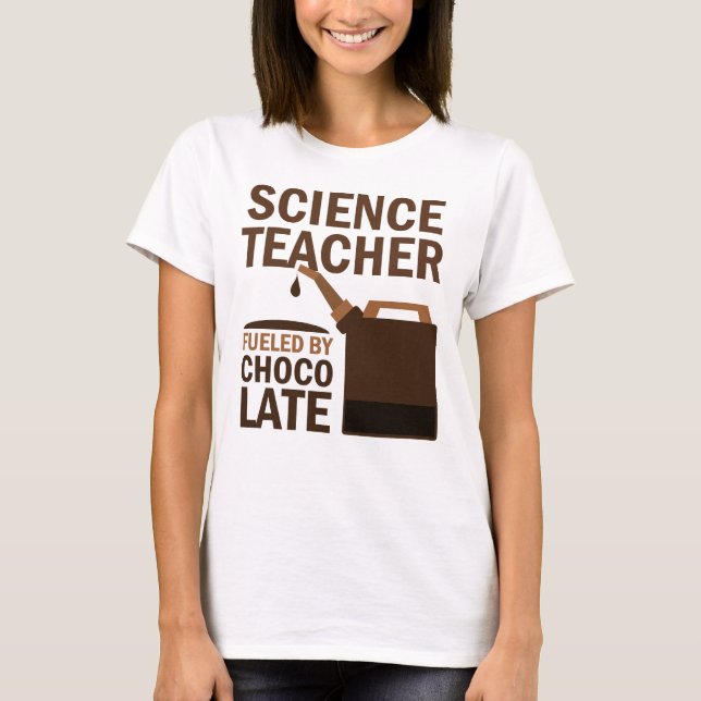 Science Teacher (Funny) Gift T-Shirt (Front)