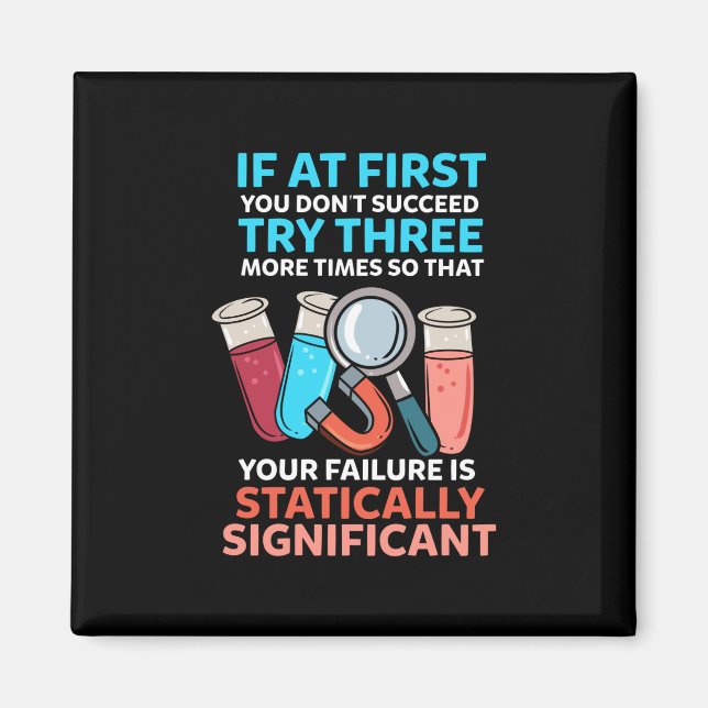 Science Teacher Funny Science Magnet (Front)