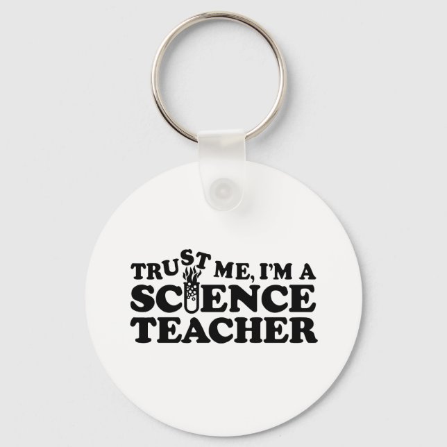 Science Teacher Keychain (Front)