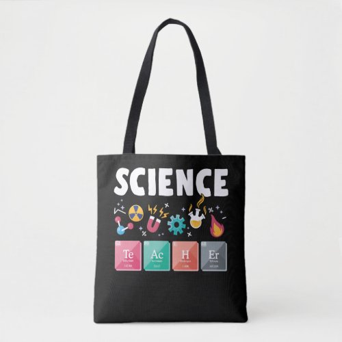 Science Teacher Laboratory Chemistry Tote Bag