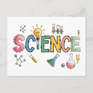 Science Teacher Postcard