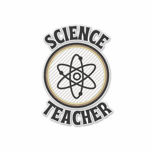 science teacher sticker (Front)
