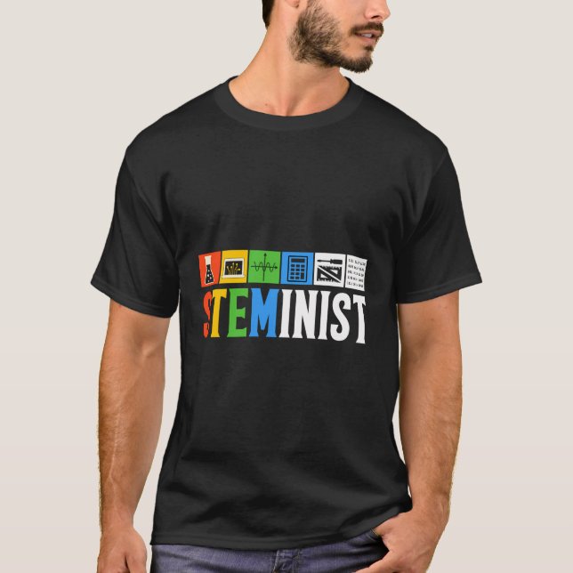 Science Tech Engineering Math Stem Teacher Back To T-Shirt (Front)