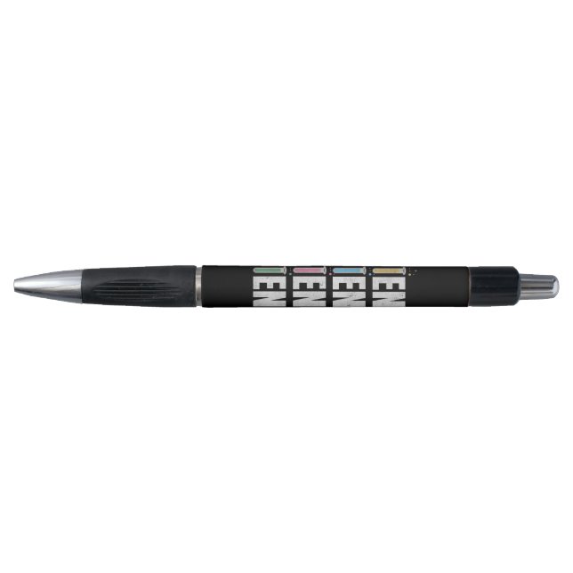 Science text design pen (Front)