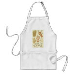Science Textbook Biology, Vintage Coral Animals Adult Apron