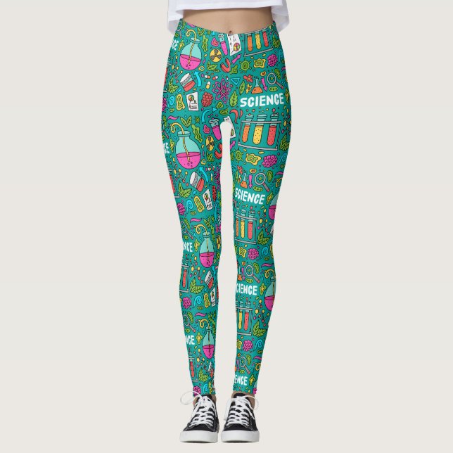 Science Themed Leggings (Front)