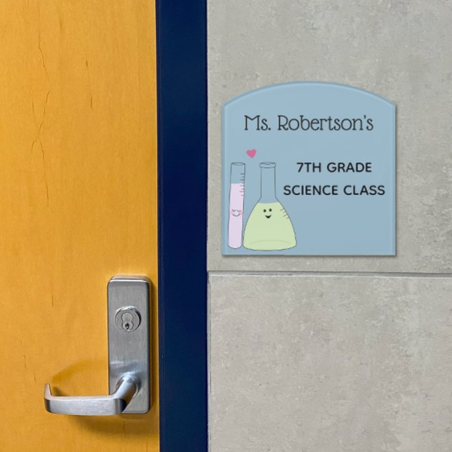 Science Themed Teacher Classroom Sign (Creator Uploaded)