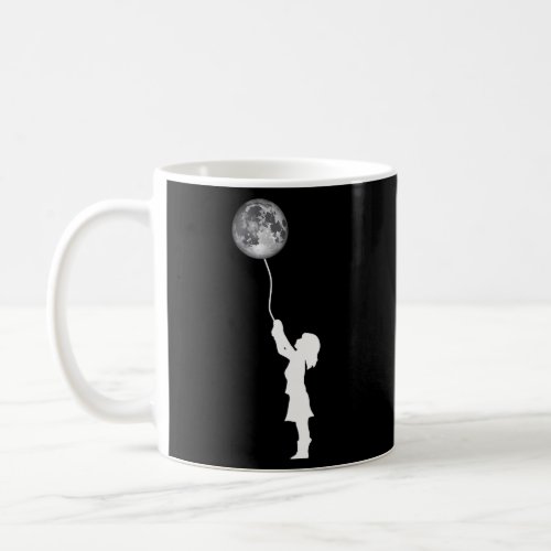 Science Too Moon Space Balloon Coffee Mug