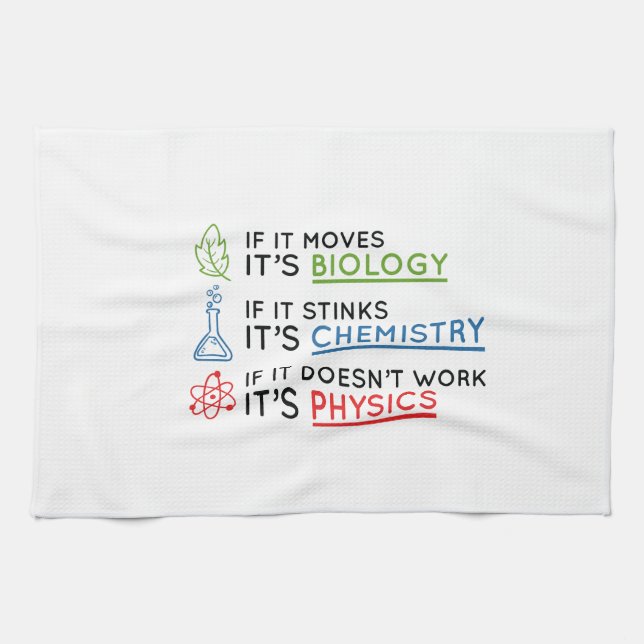 Science Towel (Horizontal)