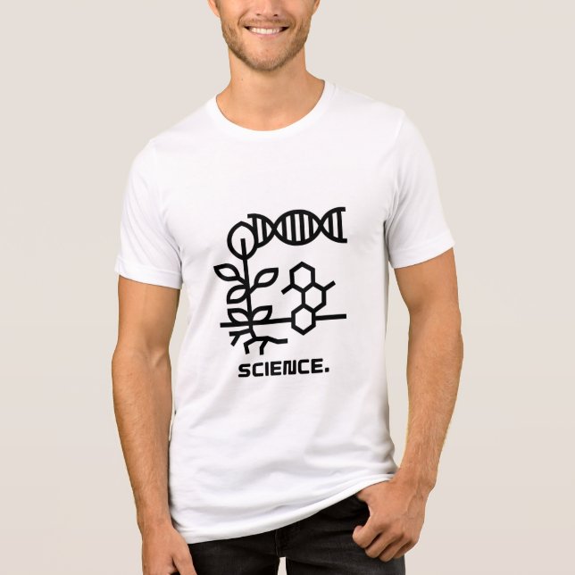 Science  Tri-Blend shirt (Front)