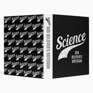 Science - True Believer 3 Ring Binder