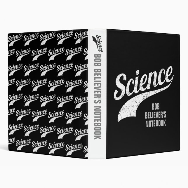 Science - True Believer 3 Ring Binder (Background)
