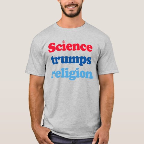 SCIENCE TRUMP RELIGION T_Shirt