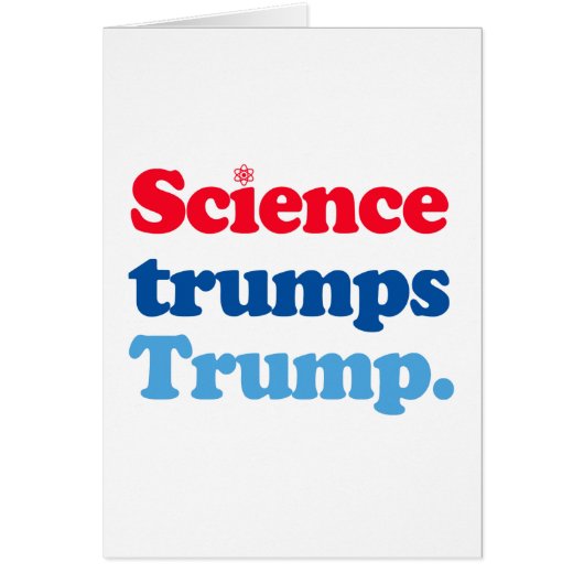 Science trumps Trump Cards (Front)