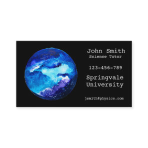 Science tutor business card
