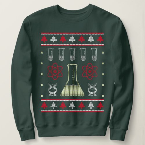 Science ugly sweater Funny Scientist holiday Chris