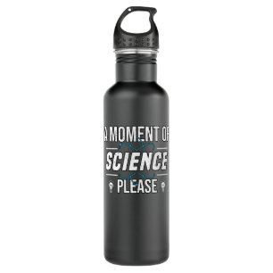 Science University Student Physics Electron Stainless Steel Water Bottle