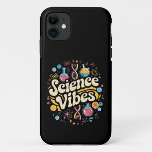 Science Vibes Groovy First Day of Back To School  iPhone 11 Case