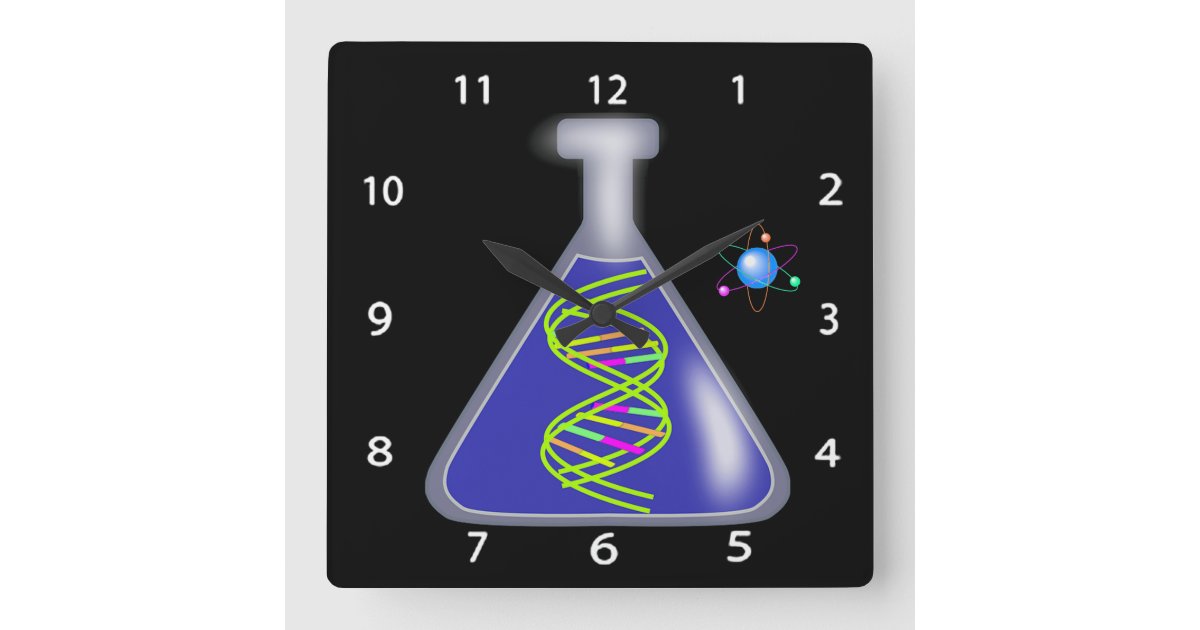 Science Wall Clock | Zazzle