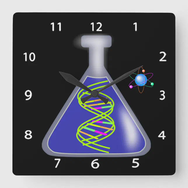 Science Wall Clock | Zazzle