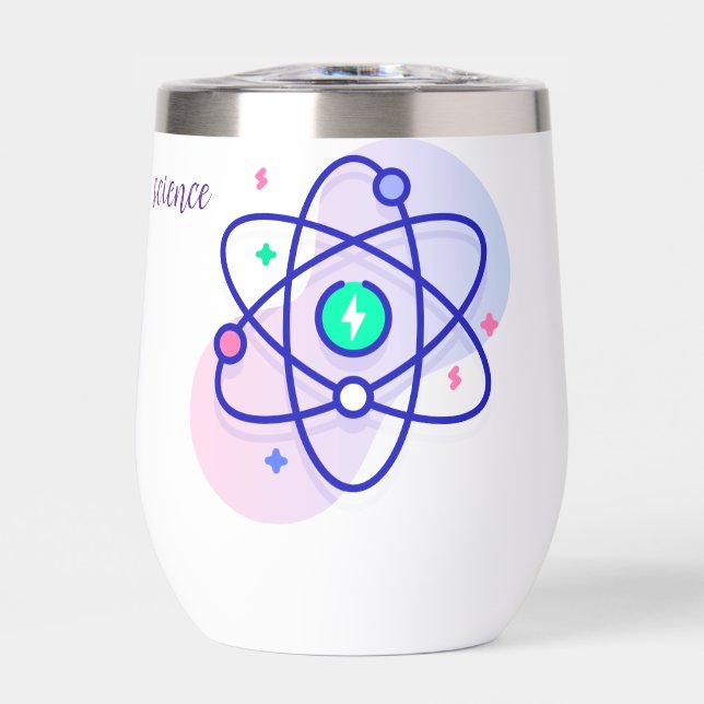 science water buttle thermal wine tumbler (Front)