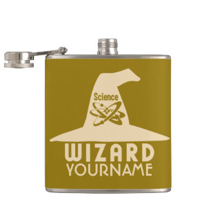 Science Wizard custom color flask