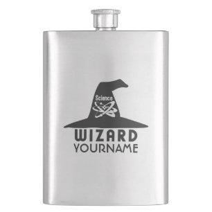 Science Wizard custom flask