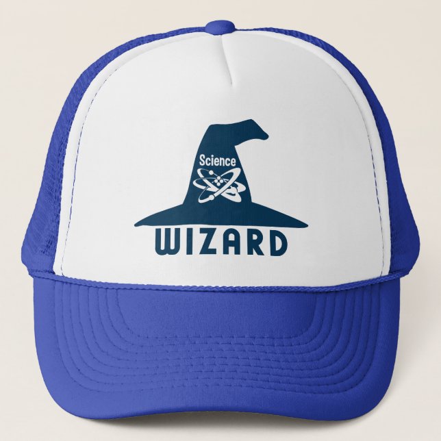 Science Wizard hat - choose color (Front)