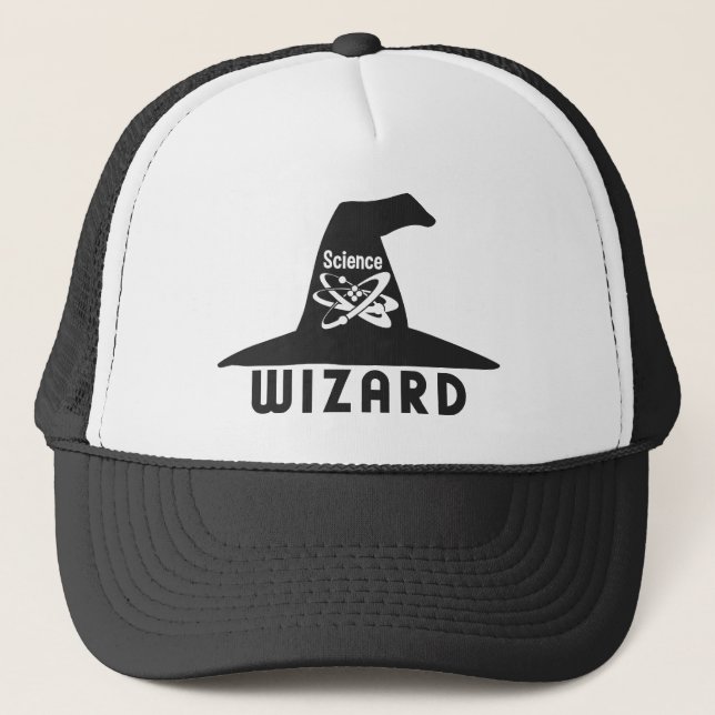Science Wizard hat - choose color (Front)