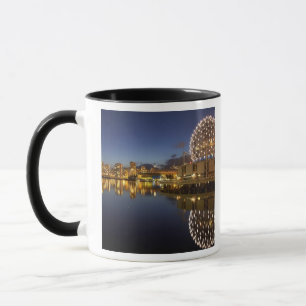 Science World and CBD reflected in False Creek, Mug