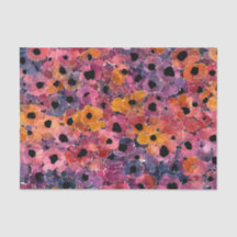 Scientific Abstract Art: Bloom Ink Blot Pattern