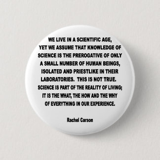 scientific age pinback button