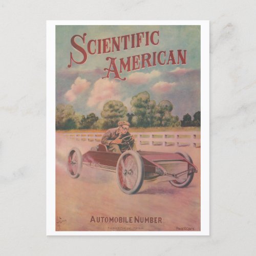 Scientific American Poster Postcard