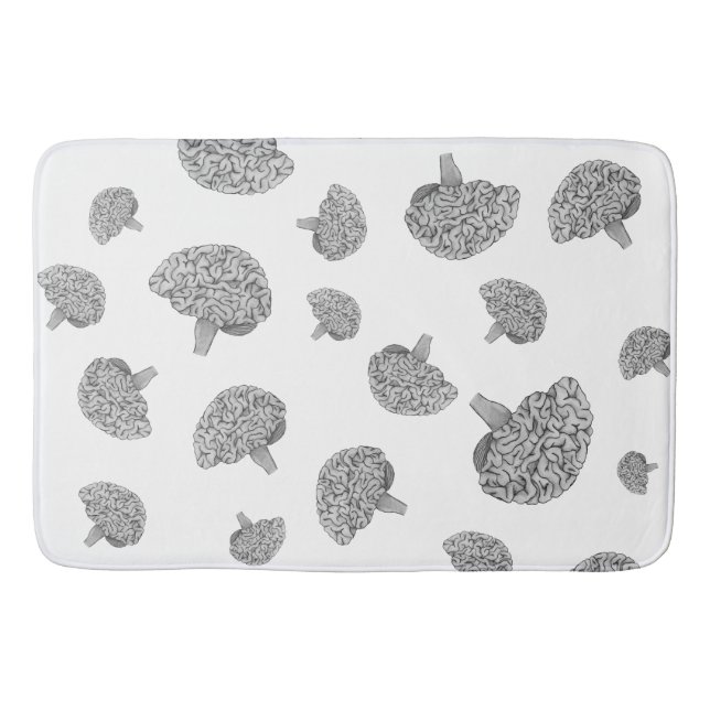Scientific Brain Bath Mat (Front)