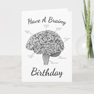 Scientific Brain Card