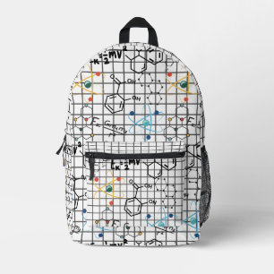 Scientific Breakthrough Printed Backpack