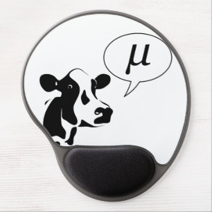 Scientific Cow Goes Mu Gel Mouse Pad