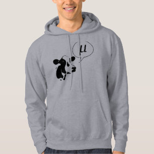 Scientific Cow Goes Mu Hoodie