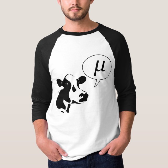 Scientific Cow Goes Mu T-Shirt (Front)