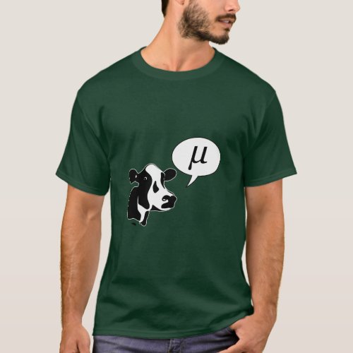 Scientific Cow Goes Mu  T_Shirt