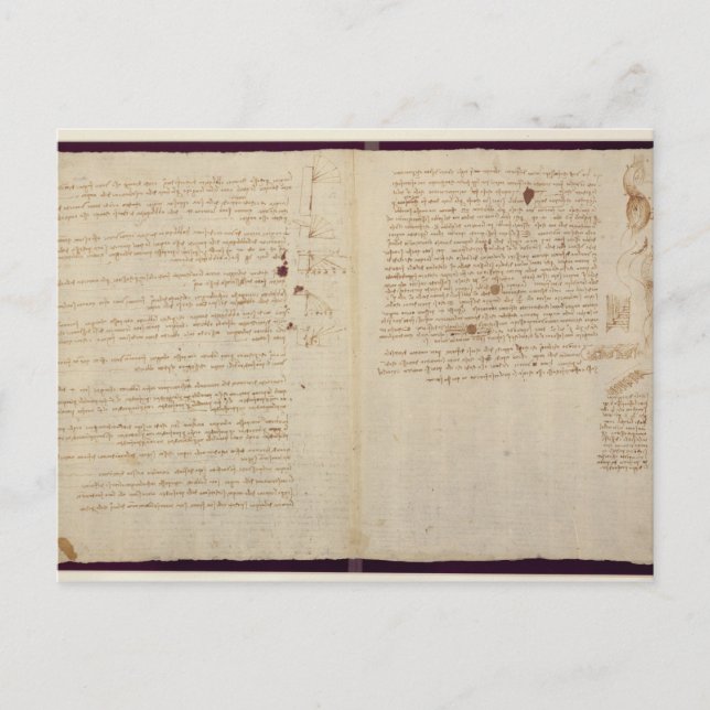 Scientific diagrams postcard (Front)