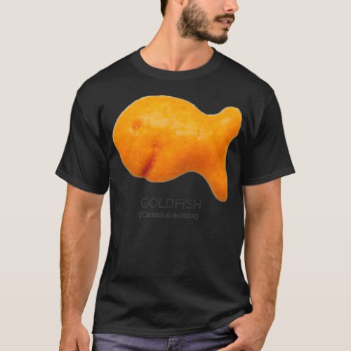 Scientific Goldfish Snack Novelty Premium  T_Shirt