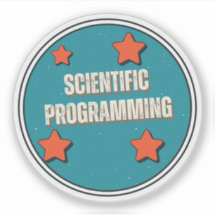 Scientific Programming Sticker