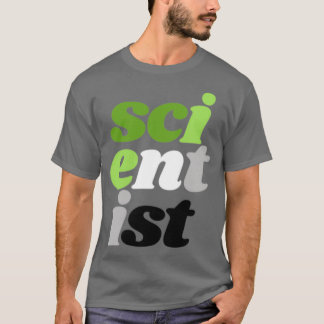 scientist aromantic vertical no border 1 T-Shirt