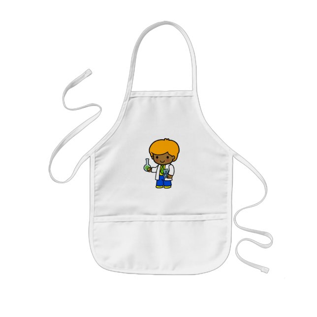 Scientist Boy 1 Kids' Apron (Front)