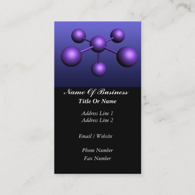 Scientist Business Card (Front)