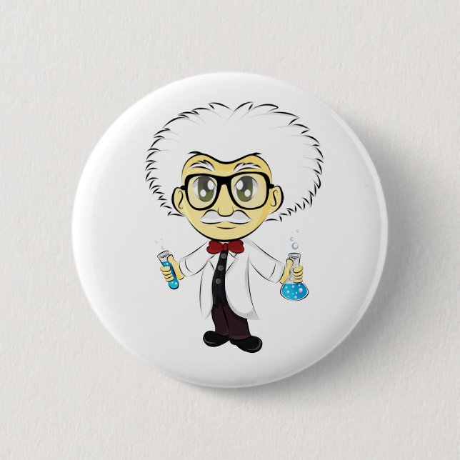 Scientist Button (Front)
