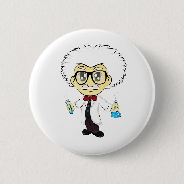 Scientist Button (Front)