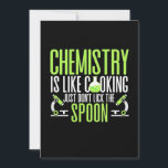 Scientist Gift | Chemistry Is Like Cooking Save The Date<br><div class="desc">Scientist Gift | Chemistry Is Like Cooking</div>