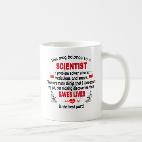  Scientist Gift Gift For Scientist Scientist Coffee Mug